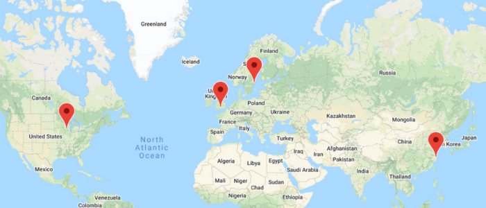 Roplan Global Map